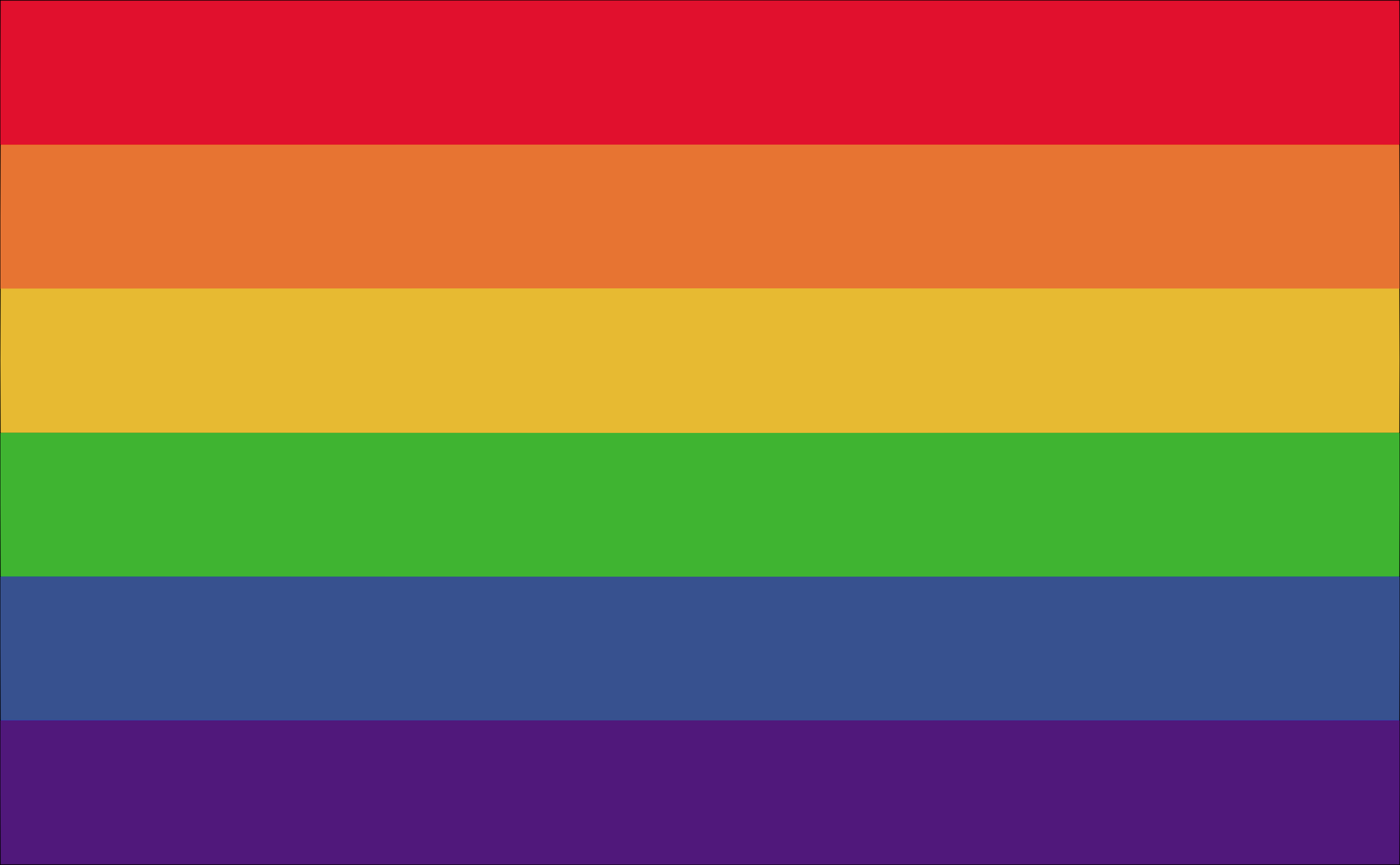 queer Rainbow flag